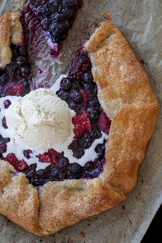 Berry Galette Ice Cream